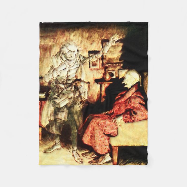 Couverture Polaire Arthur Rackham - Un Carol de Noël - Scrooge (Devant)