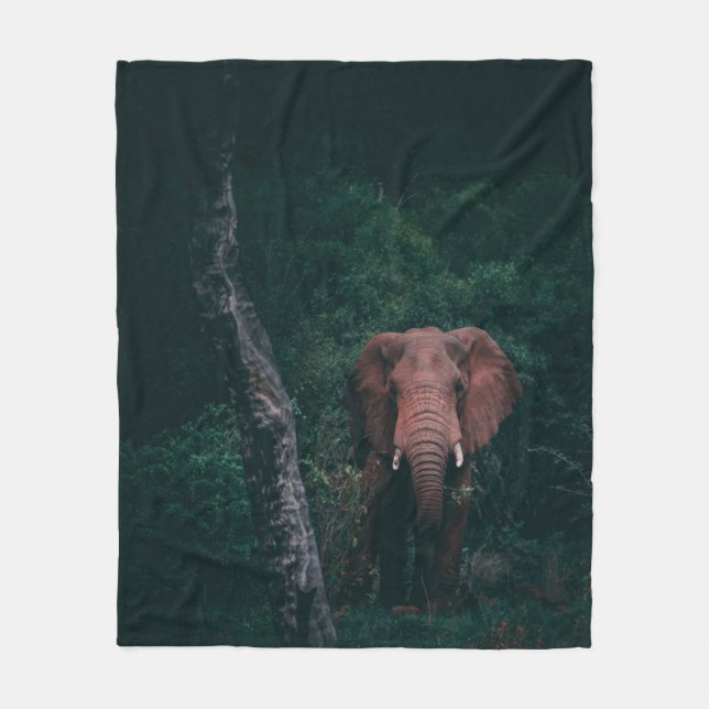 COUVERTURE POLAIRE ASSEZ ÉLÉPHANT (Devant)