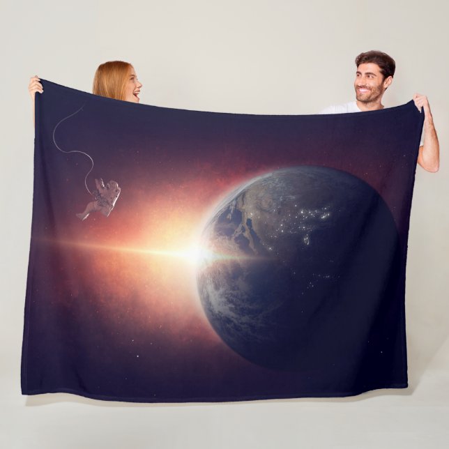COUVERTURE POLAIRE ASTRONAUTE SUR LA TERRE (En situation)