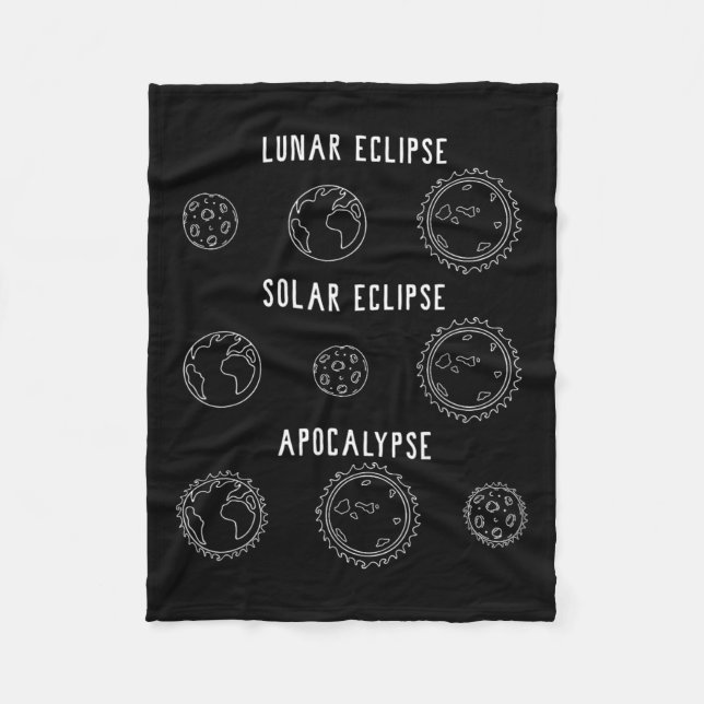 Couverture Polaire Astronomie de l'Apocalypse d'Éclipse solaire lunai (Devant)