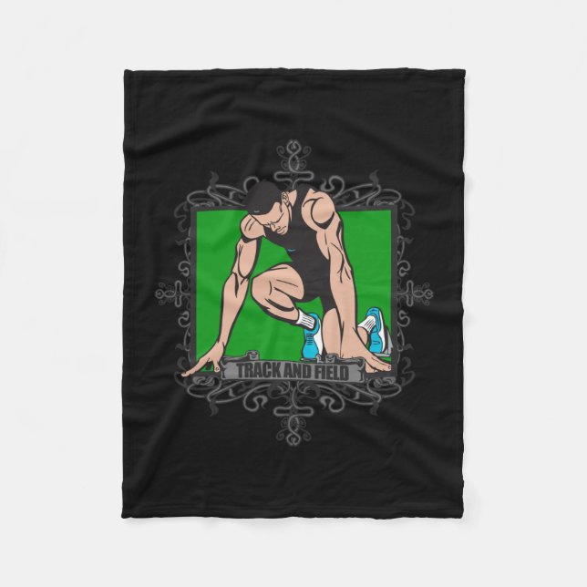 Couverture Polaire Athlétisme agressif (Devant)