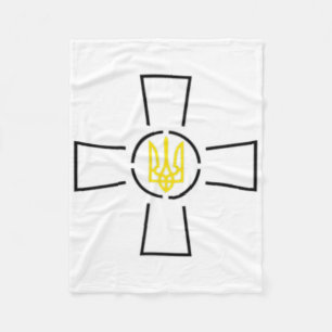 Couverture Polaire Ato Traverser Tryzub Ukraine Volodymyr Zelensky 