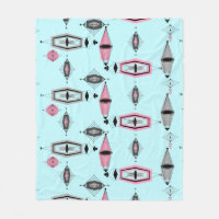 Atomic Pink & Grey Pattern