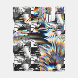 Couverture Polaire Attaque arc-en-ciel