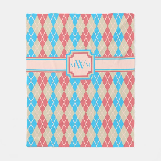 Couverture Polaire Au Beach Jacquard Fleece Blanket (Devant)