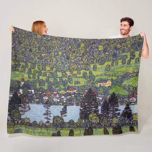 Couverture Polaire Au Lac Atter, Gustav Klimt (En situation)