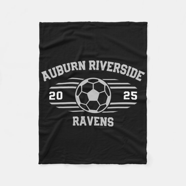 Couverture Polaire Auburn Riverside Ravens Soccer Byll 2025  (Devant)