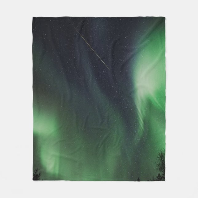 COUVERTURE POLAIRE AURORA BOREALIS PENDANT LA NUIT (Devant)