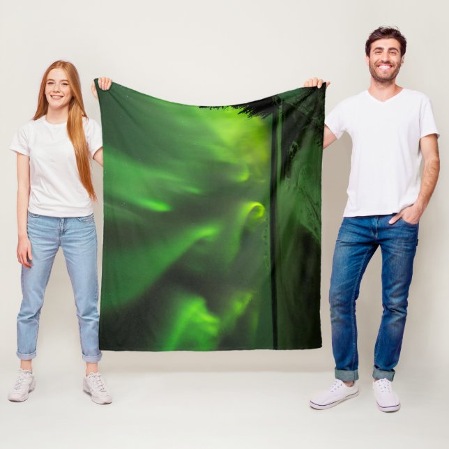 Couverture Polaire Aurora éparpillé (En situation)