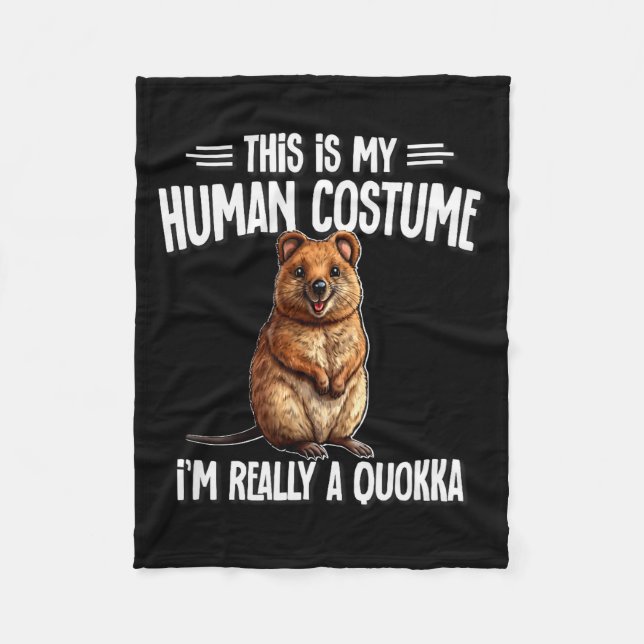 Couverture Polaire Australian Animal Quokka Shirts &amp; Hoodies Cute (Devant)