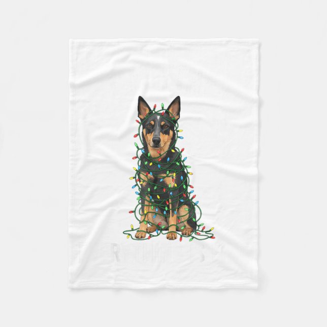 Couverture Polaire Australian Kele Christmas I'm Fine Everything Is F (Devant)