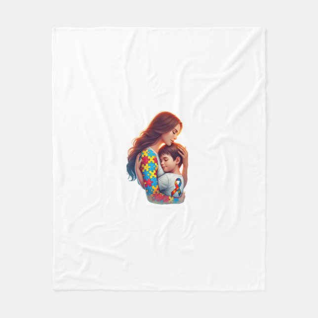 Couverture Polaire Autism (Devant)