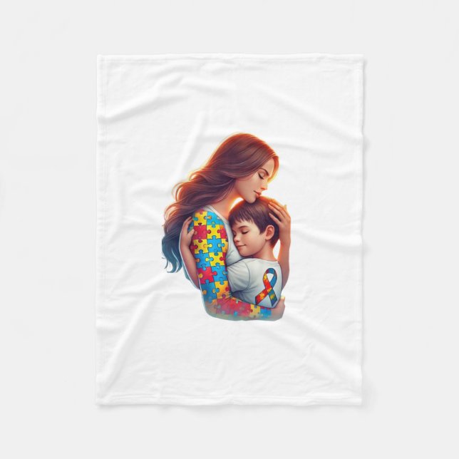 Couverture Polaire Autism (Devant)
