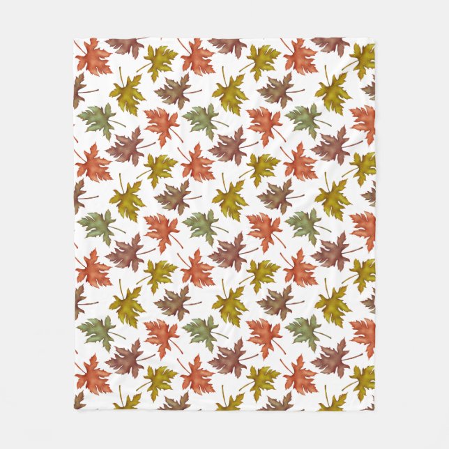 Couverture Polaire Automne Automne Thanksgiving Russe (Devant)