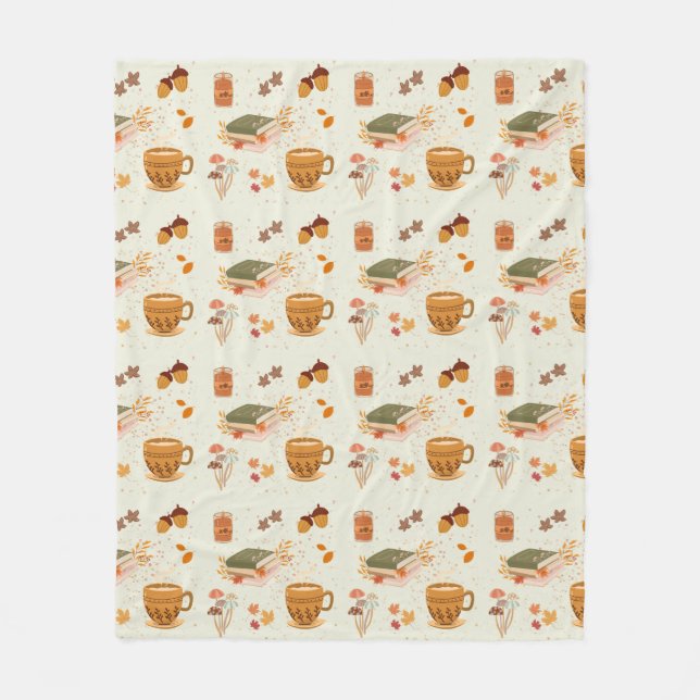 Couverture Polaire  Automne confortable (Devant)