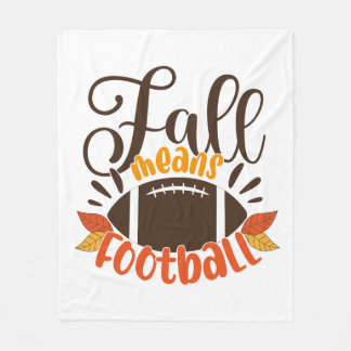 Couverture Polaire Automne signifie football