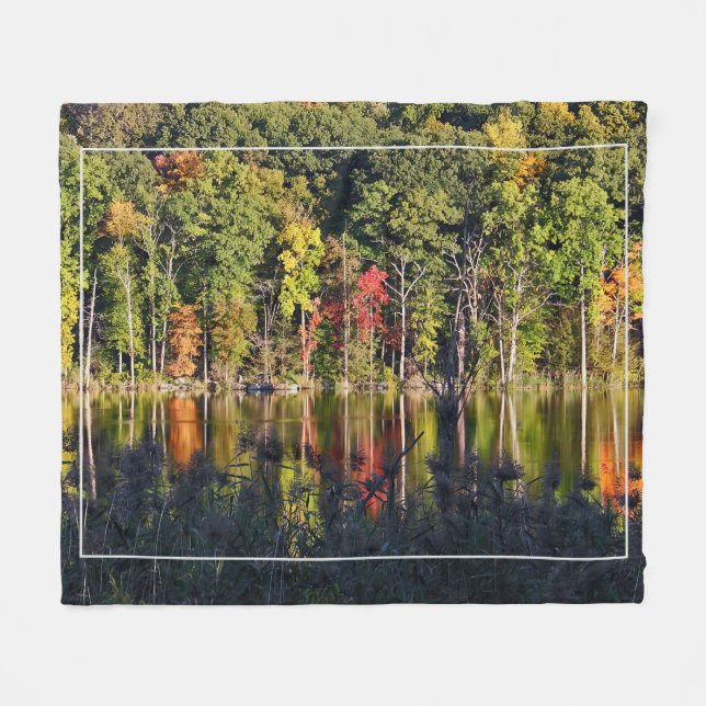Couverture Polaire Automne Sur Beardsley Pond (Devant (Horizontal))