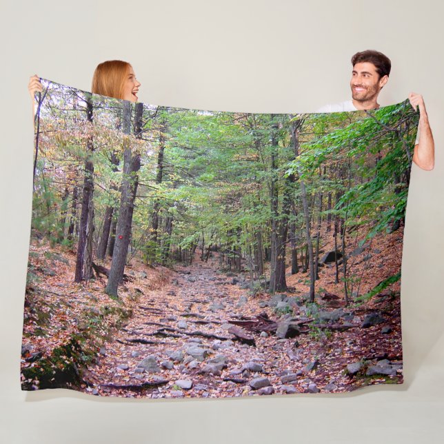 Couverture Polaire Automne sur Blue Hills Réservation Red Dot Trail F (En situation)