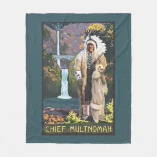 Couverture Polaire Automnes de Multnomah, OregonChief Multnomah