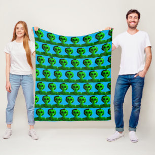 Couverture Polaire Autoportrait Alien