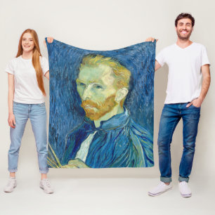 Couverture Polaire Autoportrait de Vincent Van Gogh 1889