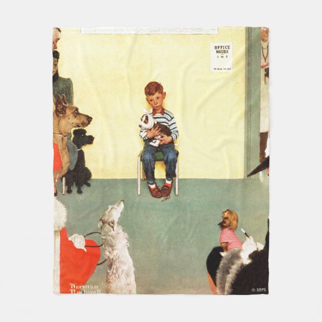 Couverture Polaire Aux Vets de Norman Rockwell (Devant)