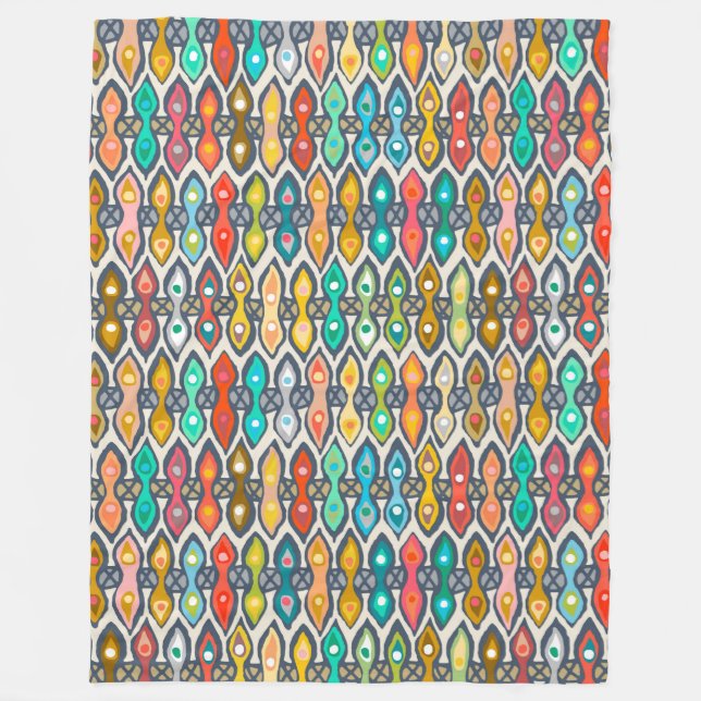 Couverture Polaire Avani ikat (Devant)