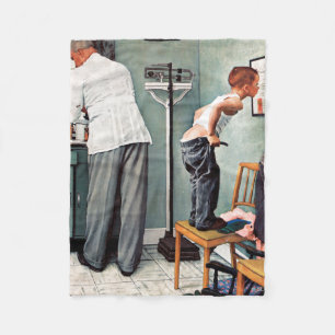 Couverture Polaire Avant le tir ou au docteur