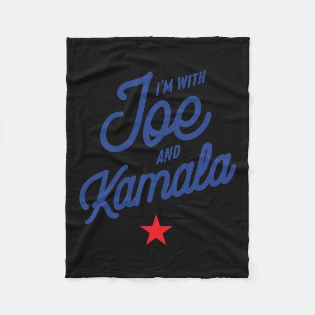 Couverture Polaire Avec Joe Et Kamala Biden Harris 2020 46 (Devant)