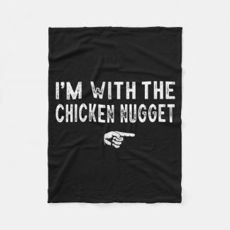 Couverture Polaire Avec le costume paresseux assorti au nugget de pou