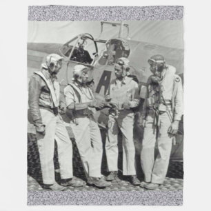 Couverture Polaire AVIATEURS de TUSKEGEE (les QUEUES de ROUGE)