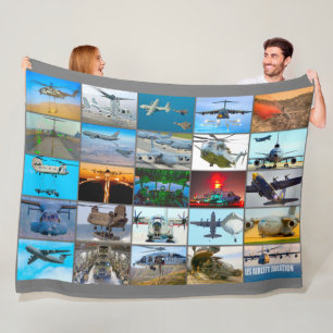 COUVERTURE POLAIRE AVIATION AÉRIENNE AMÉRICAINE "MONTAGE"