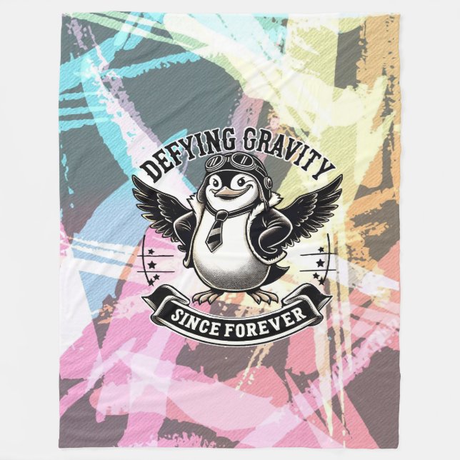 Couverture Polaire Aviator Penguin (Devant)