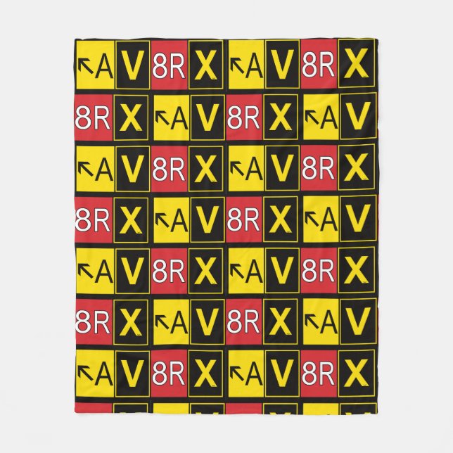 Couverture Polaire Aviatrix - AV8RX - (Devant)