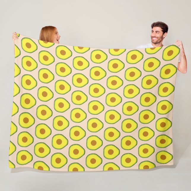 Couverture Polaire Avocado (En situation)