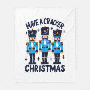 Couverture Polaire Avoir un Noël casse-noisette