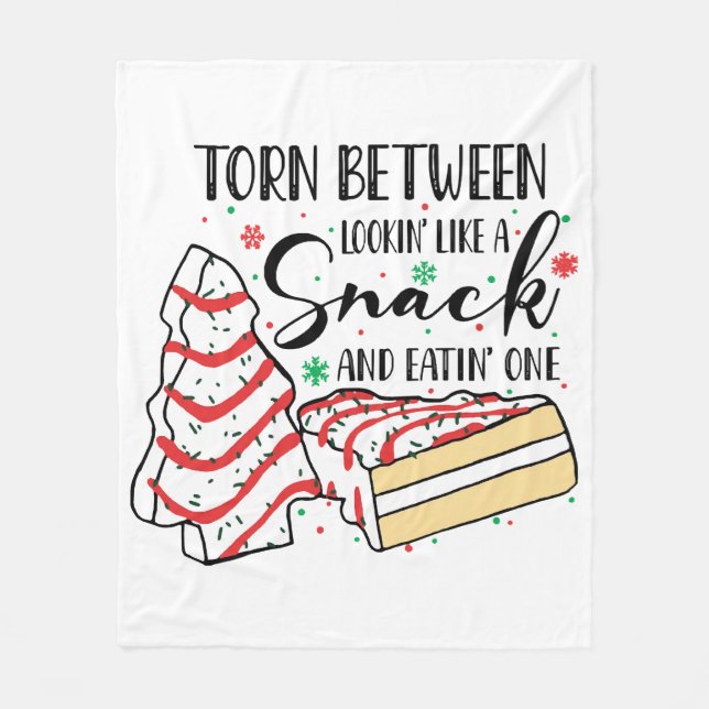 Couverture Polaire ayant l'air d'un snack (Devant)