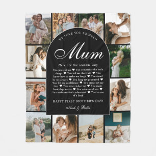Couverture Polaire B & W Raisons pour lesquelles nous t'aimons Maman