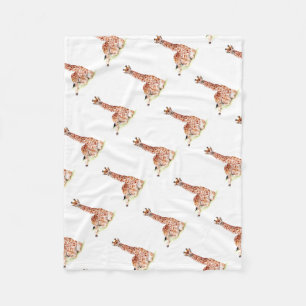 Couverture Polaire Baby Giraffe