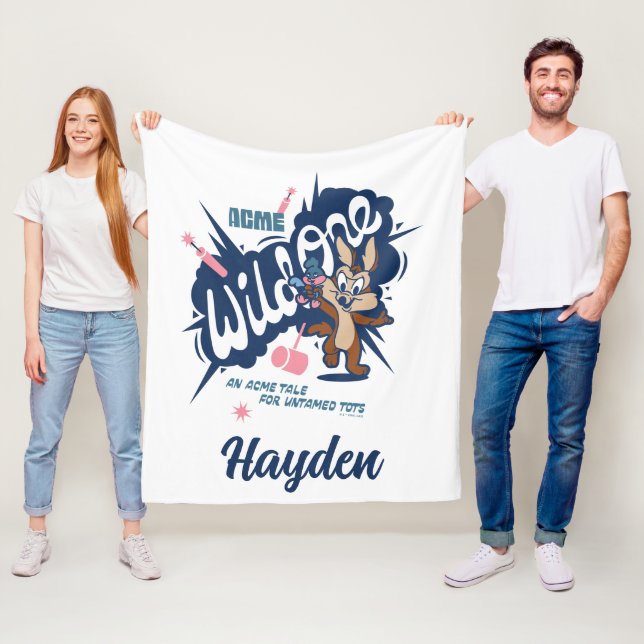 Couverture Polaire Baby WILE E. COYOTE™ - Wild One (En situation)