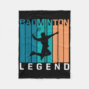 Couverture Polaire Badminton Legend Joueur Badminton Navette Sports S