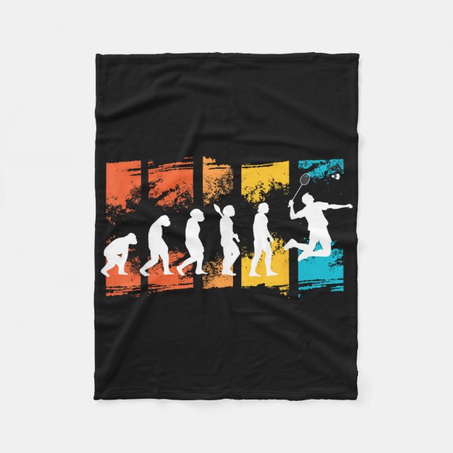 Couverture Polaire Badminton Player Evolution Shuttle Badminton Racke (Devant)