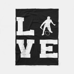 Couverture Polaire Badminton Womens Mens Badminton Player Shuttle