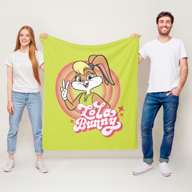 Couverture Polaire Bagues Lola Retro LOONEY TUNES™ (En situation)