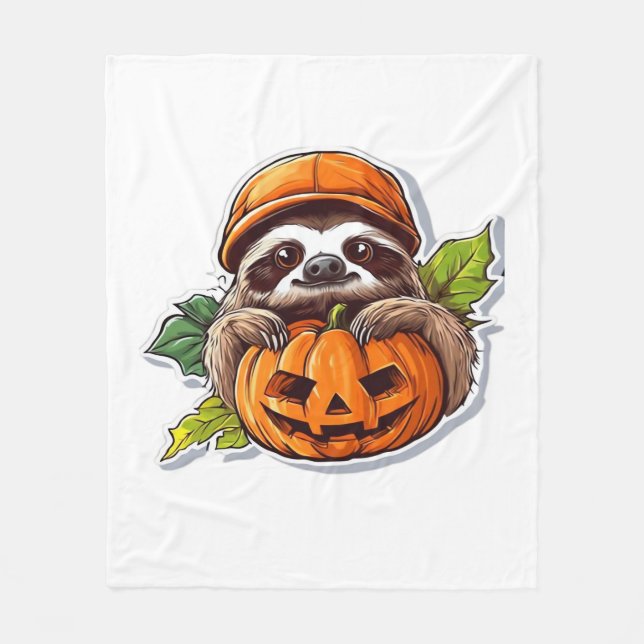 Couverture Polaire Baguette classique Halloween Halloween Sticker (Devant)
