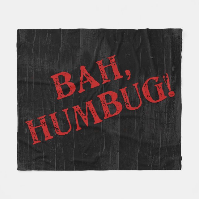 Couverture Polaire Bah Humbug (Devant (Horizontal))