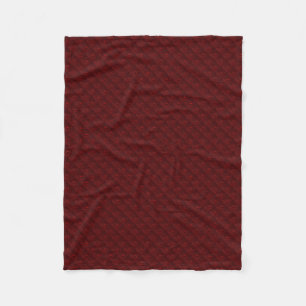 Couverture Polaire Baisses d'eau sur le métal Crimson