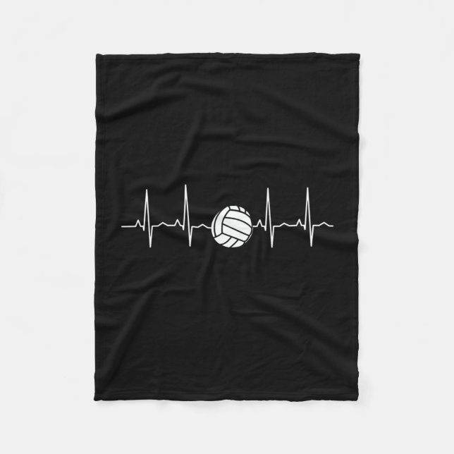 Couverture Polaire Bal de volley (Devant)