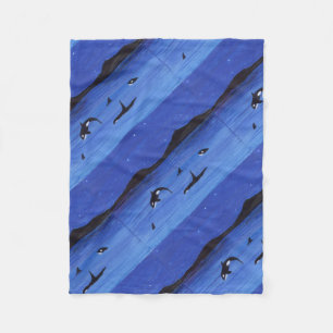 Couverture Polaire Baleines tueuses