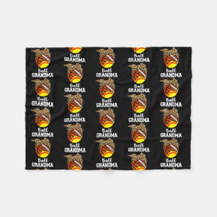 Couverture Polaire Ball Grandma Funny Softball Volleyball Basketball